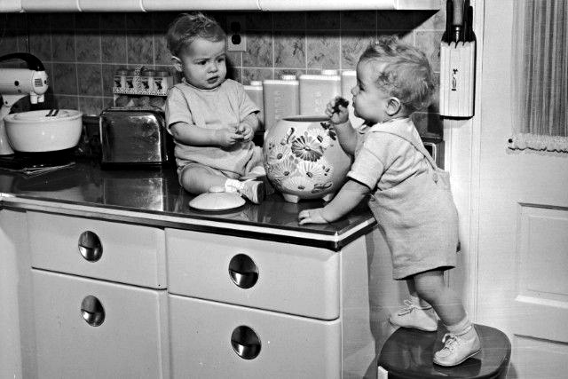 hands in the cookie jar